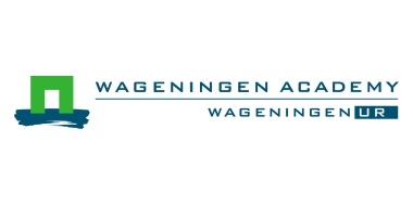 Hier staat het logo van Wageningen University voor de cursus Gut health pigs and poultry