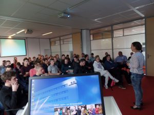 Foto Studentendag Pluimveehouderij oktober 2017 bij de GD in Deventer